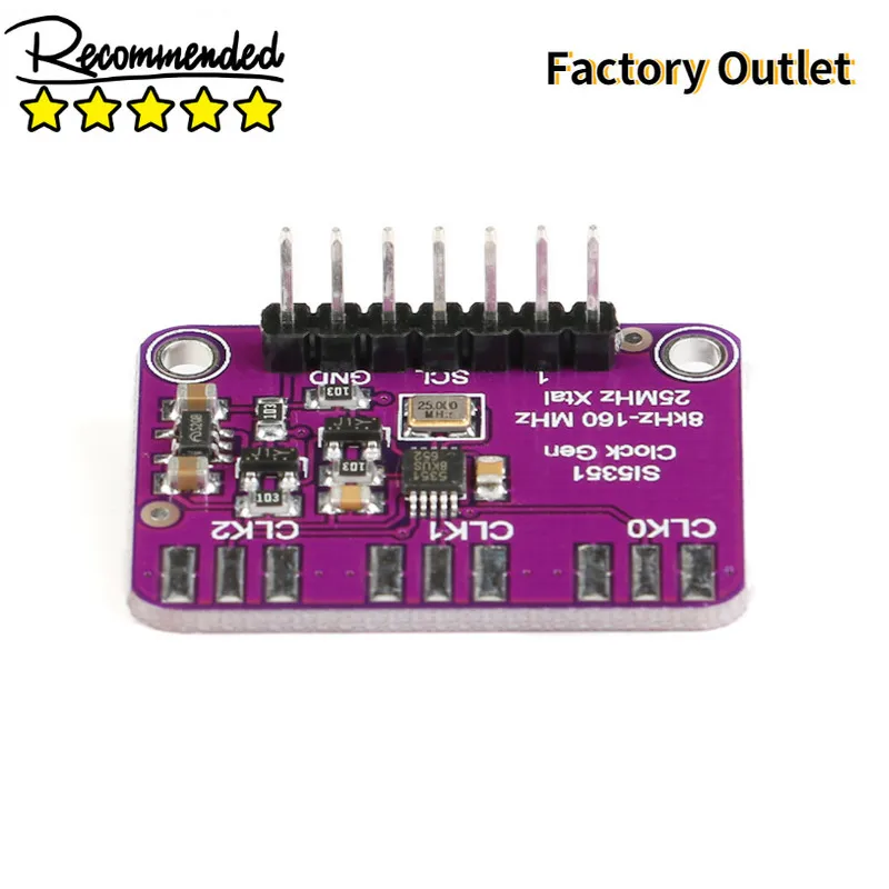 Si5351 модуль генератора сигналов часов высокочастотный сигнал квадратная волна
