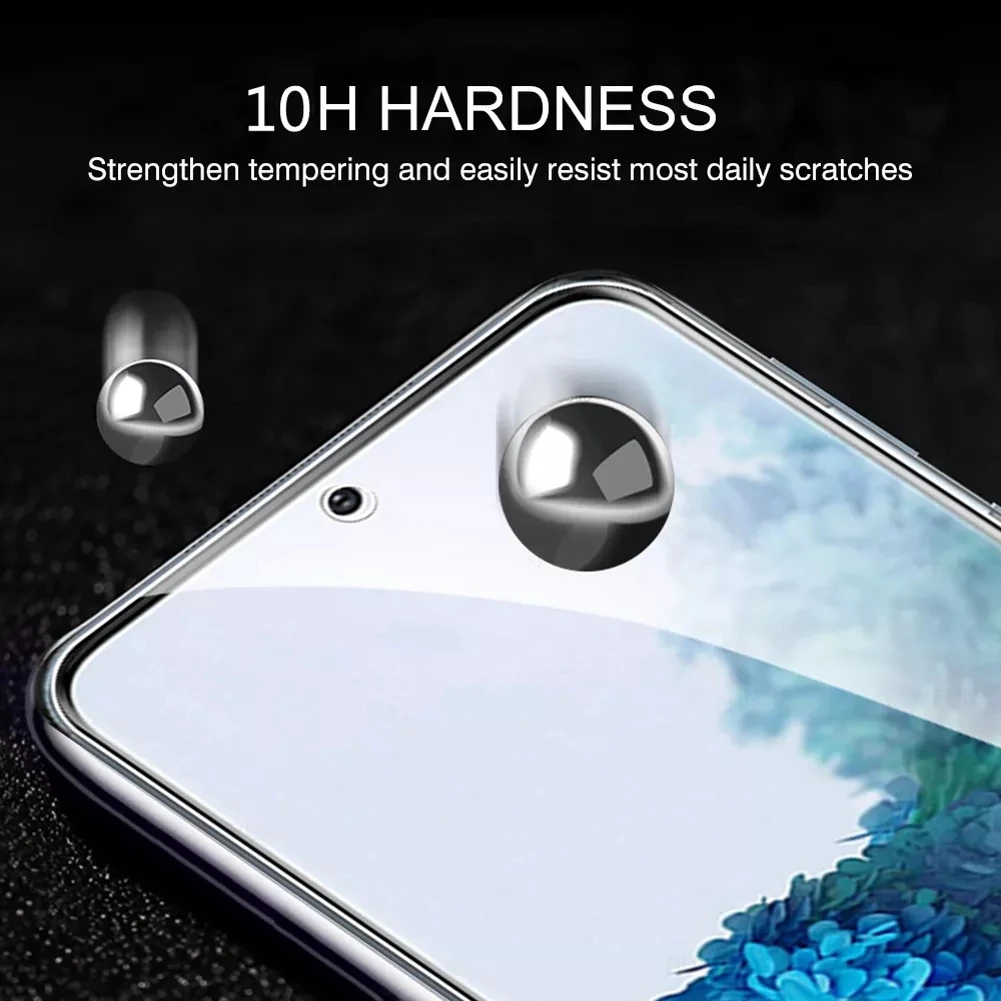 4Pcs Tempered Glass For Samsung Galaxy A54 A34 A14 S21FE 5G Screen Protector For Samsung A53 A52 A24 A52S A73 A33 S20FE 5G Glass