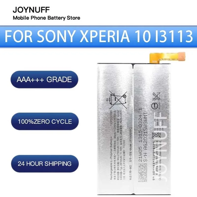

New Battery High Quality 0 Cycles Compatible LIP1668ERPC For Sony Xperia 10 I3113 I3123 I4113 I4193 Replacement Sufficient+tools