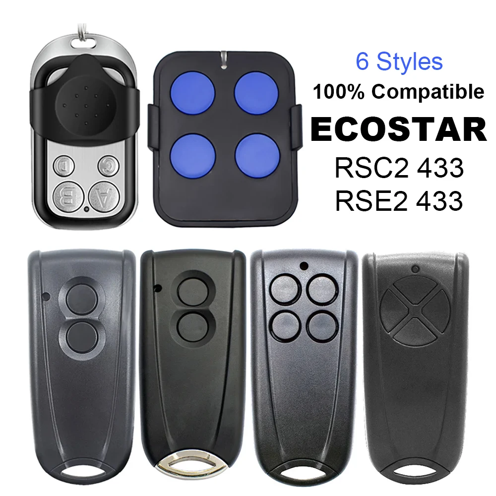 HORMANN ECOSTAR RSE2-433 RSC2-433 Пульт дистанционного управления для гаражных ворот 433 92 МГц
