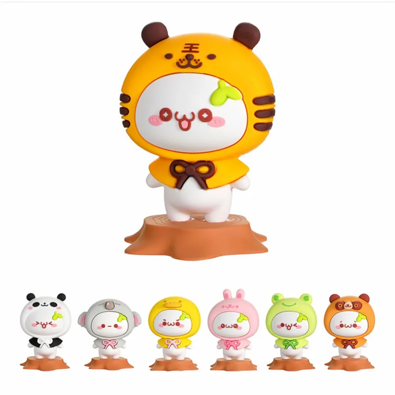 Милая Вечеринка зоопарк кошка аниме глухая коробка игрушка начинающая поп