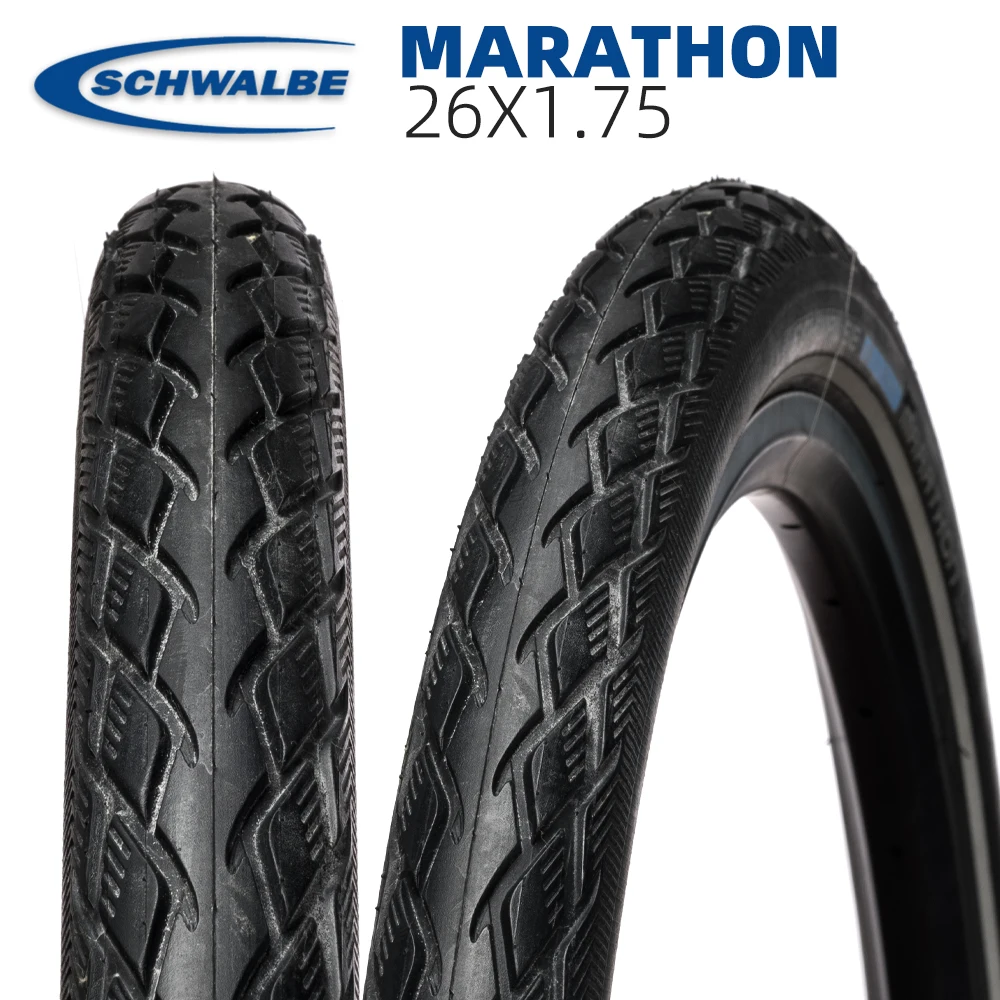 Велосипедная шина 26X1.75 MARATHON SCHWALBE PERFORMANCE LINE E50 ...