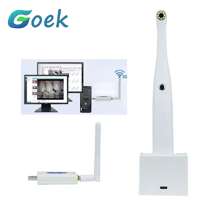 

Стоматологическая интраоральная камера, водонепроницаемая, стандарт IPX5, беспроводная, 8 шт. противотуманных фар, USB подключение к компьютер...