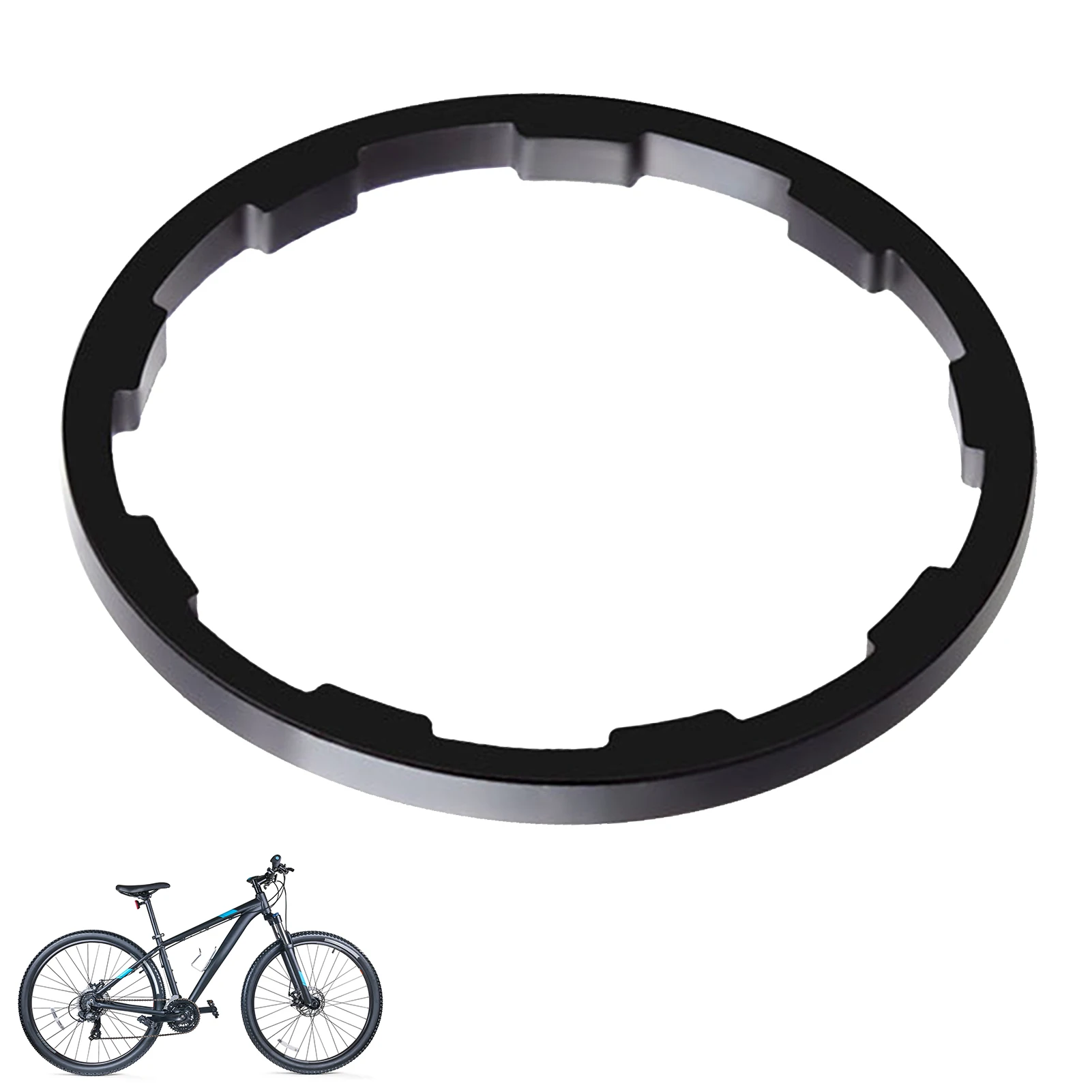 

Bike Cassette Spacer Light Bottom Bracket Spacer Flywheel Hub Spacer 1mm/1.5mm/ 1.85mm/ 2mm/ 2.18mm /2.35mm Bicycle Headset