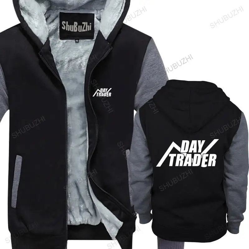 

Men thick hoodies pullover Day Trader Mens jacket Shares Trade Forex Entrepreneur Daytrading Gambling hoodies coatnagers