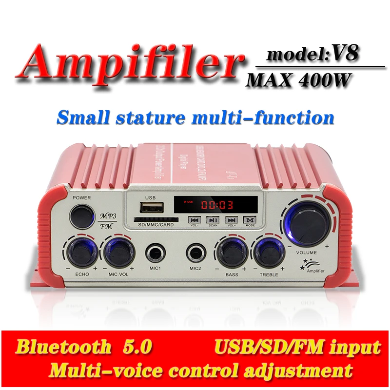 LDZS Домашний Цифровой Усилитель Мощности 80 Вт 2