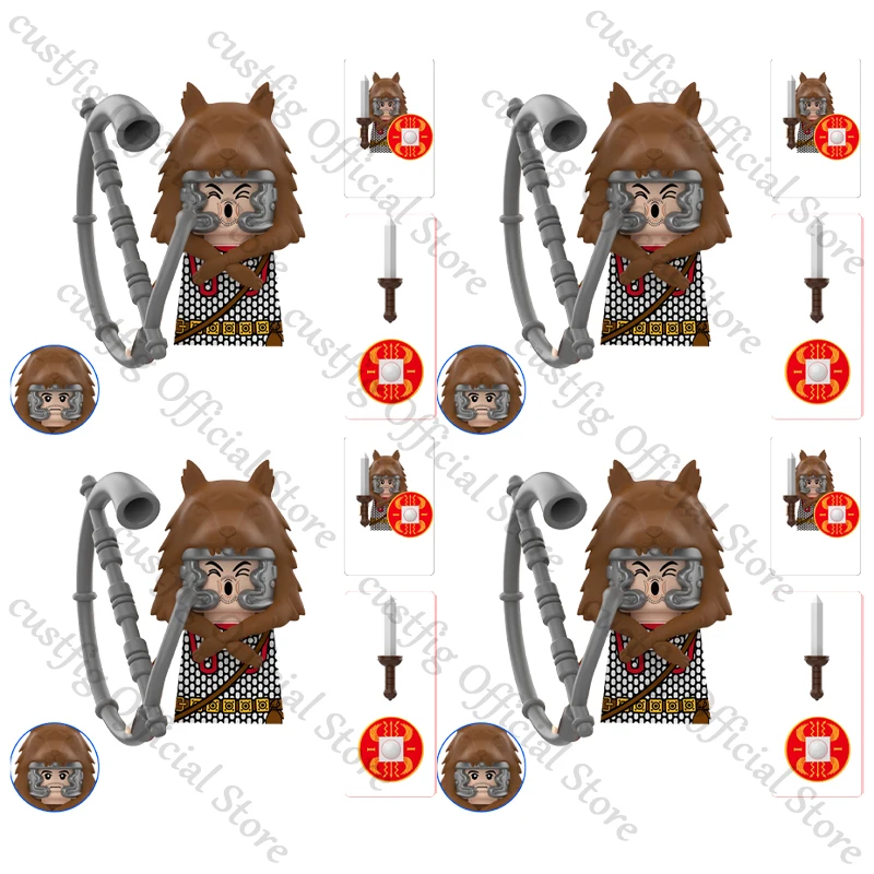 Пластиковые строительные блоки средневековая тематика NoEnName_Null