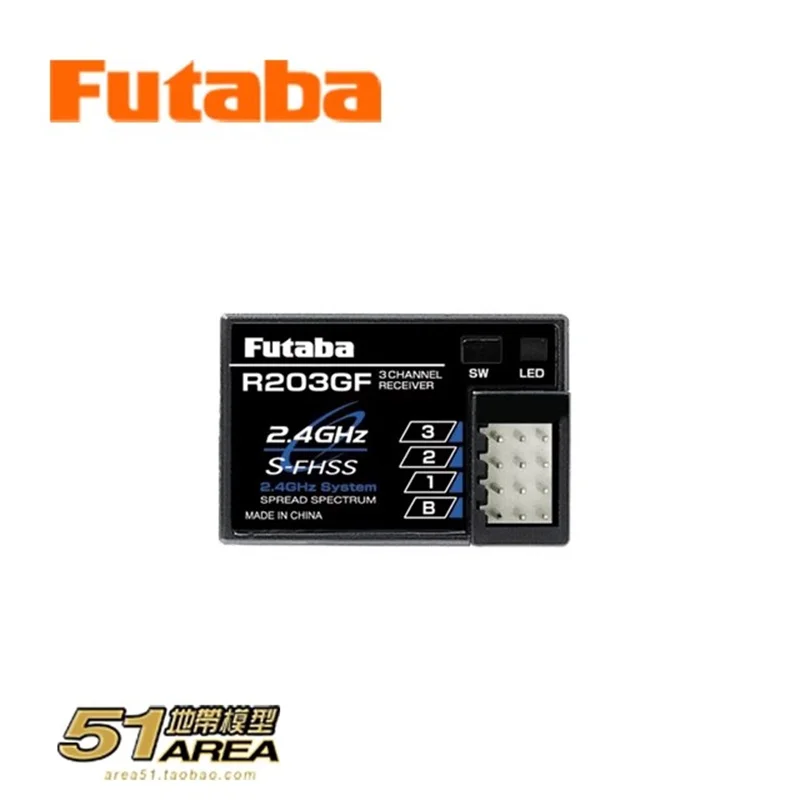 FUTABA R203GF S-FHSS 2 4G высоковольтный трехканальный приемник для автомобилей и кораблей