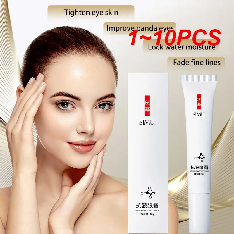 

1~10PCS Instant Wrinkle Removal Eye Cream Anti Aging Remove Dark Circles Bags Puffiness Fade Eye Fine Line Skin Face Tighten