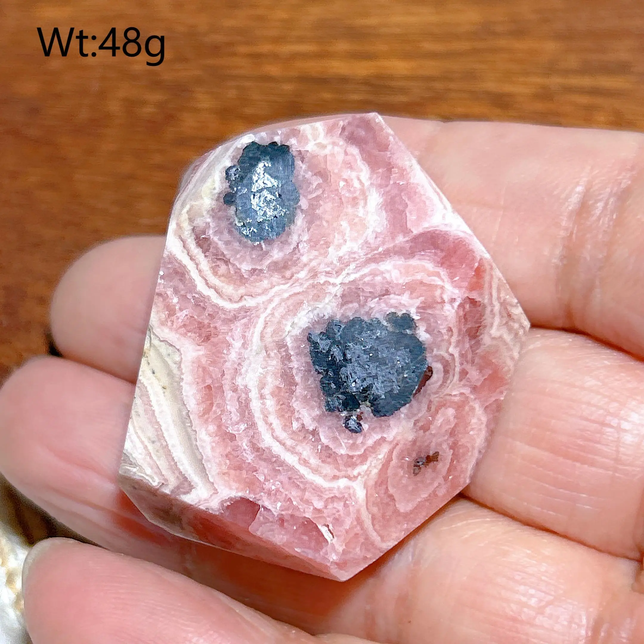 Полированные кристаллы родохрозит для дома