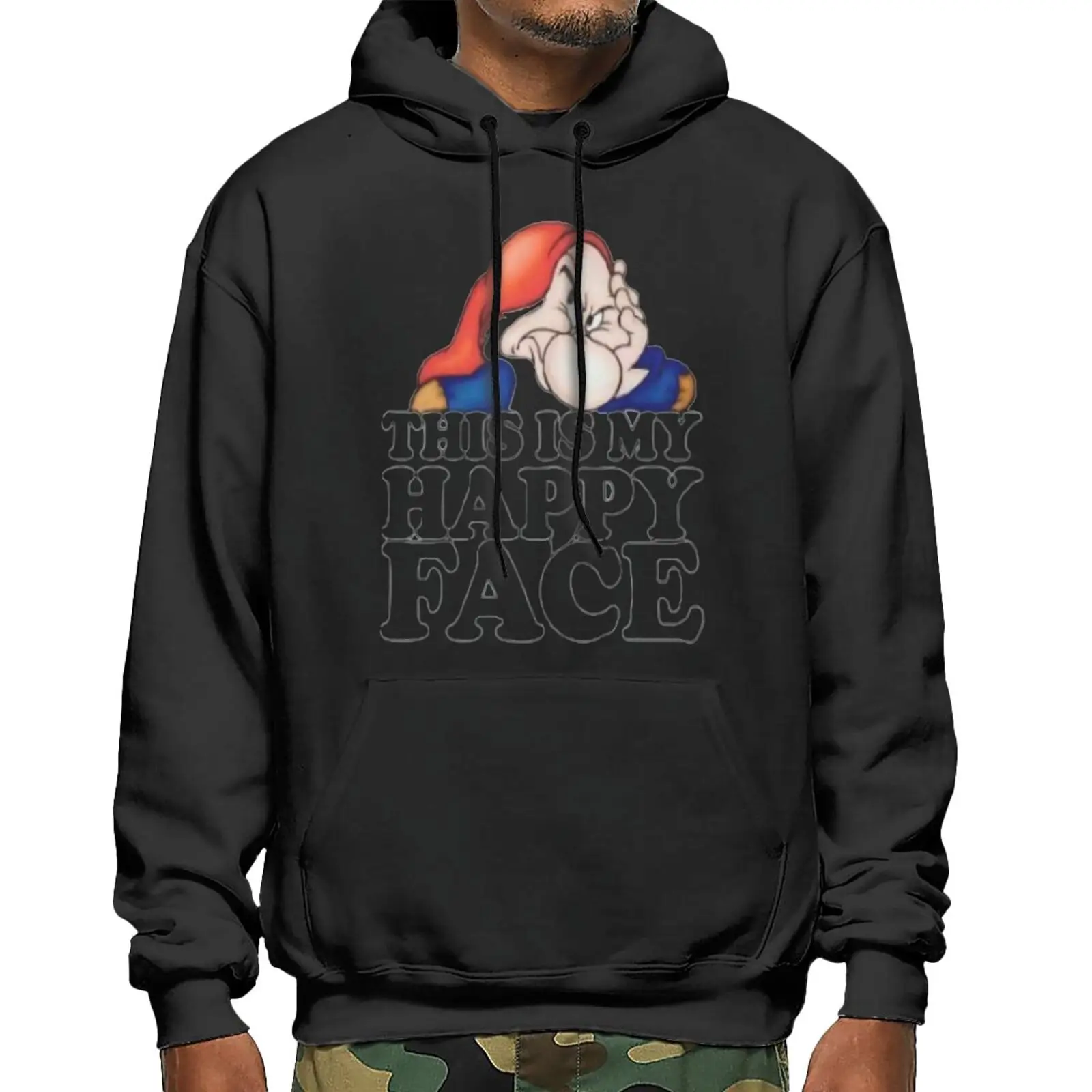 

Kaos Lengan Pendek Motif Grumpy Dwarf Sweatshirts Hoodies Female Sweatshirt Men's Mantle Men Sweetshirts Hoodie Streetwear Men