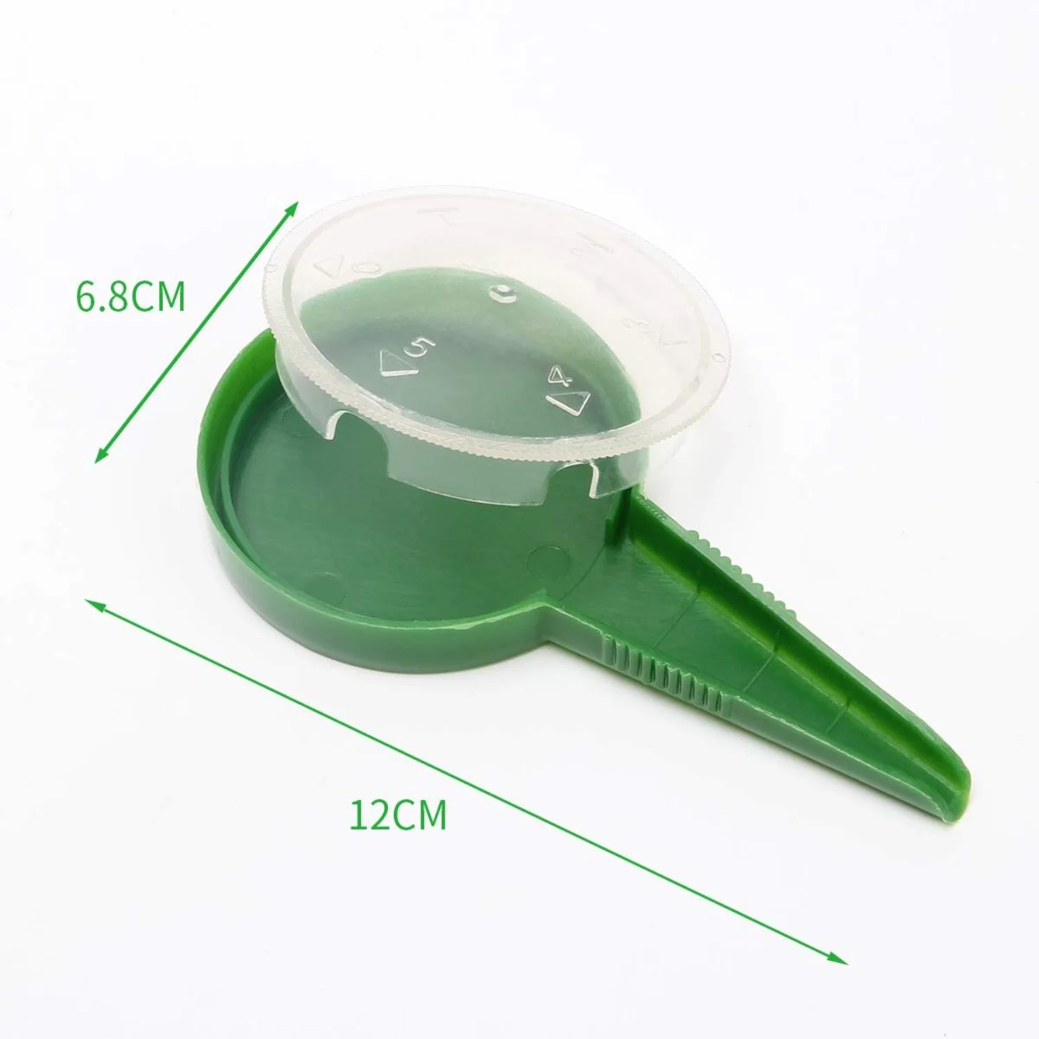 Набор из 6 диспенсеров для посева семян регулируемый садовый ручной сеялка