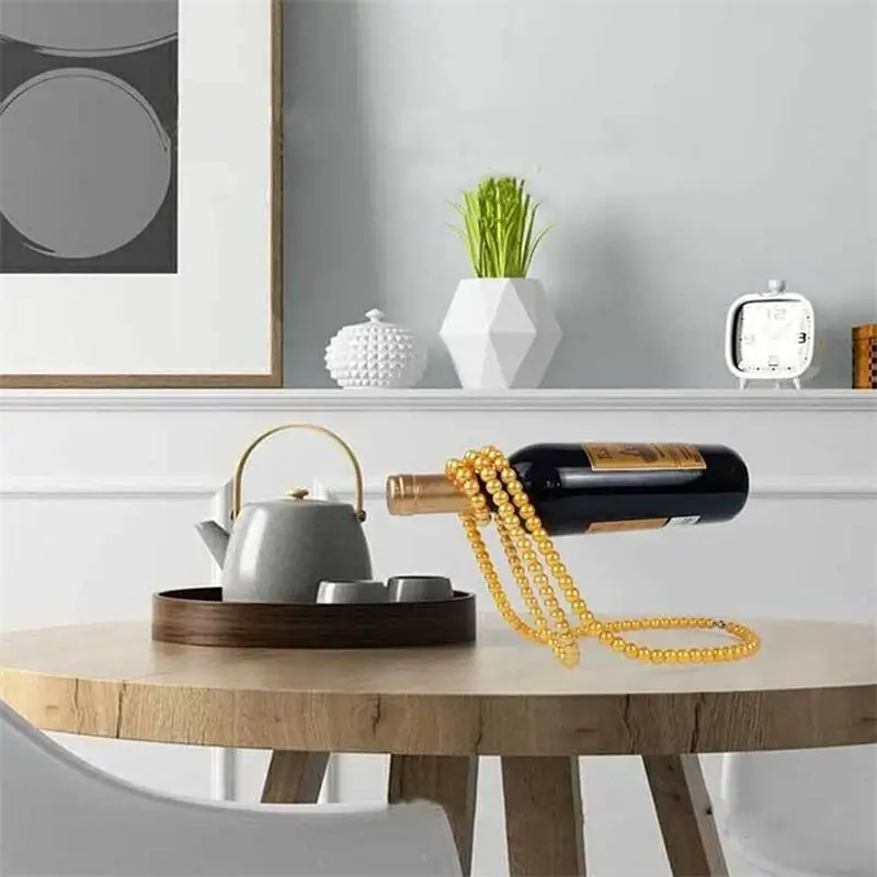 Креативная винная подставка с жемчужинами для ожерелья роскошная Волшебная