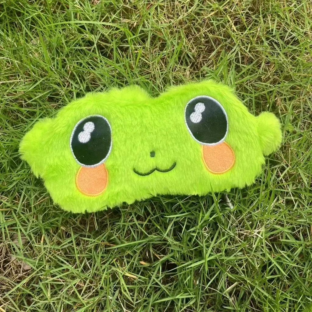 Kpop Idol 8 Маскарадная маска для глаз лягушка сна затемняющее покрытие Удобная