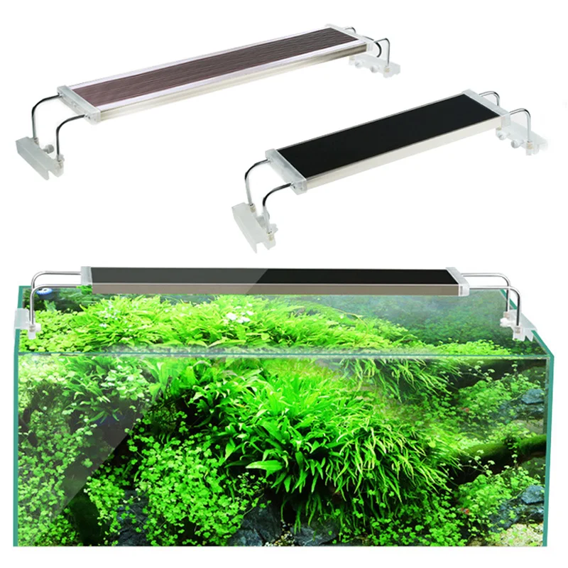 

Fish Tank Light For Aquarium Aquatic Plant Ultra Thin Super Bright Clip Aquarium Led Lamp