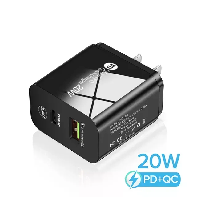 

20W USB Type C Charger Quick Charge 3.0 Mobile Charger Fast Wall Chargers usb c adapter