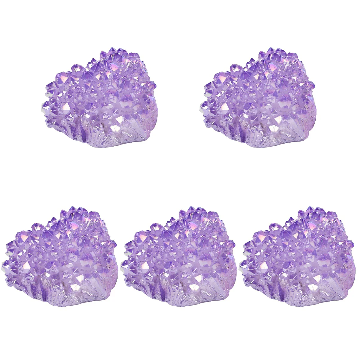 

5x Natural Stone Stone Craft Stone Craft Decoration Natural Stone