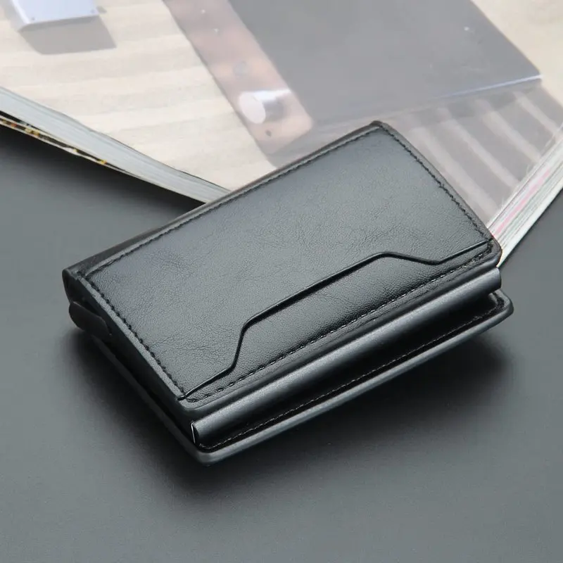 Credit Card Wallet for Men Smart Minimalist Card Holder Rfrd