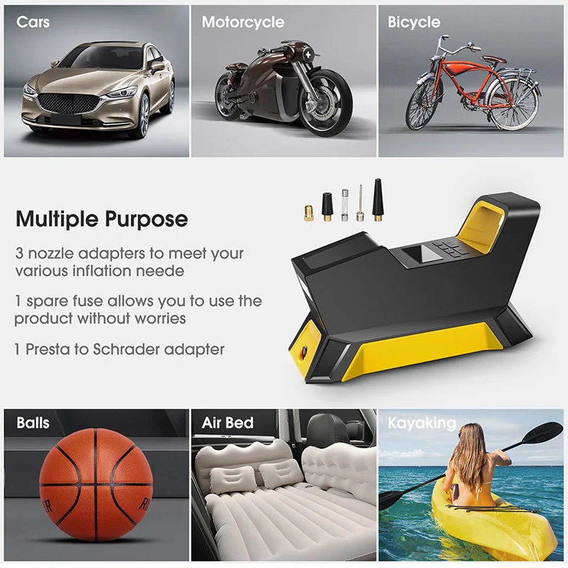 Портативный цифровой дисплей с воздушным компрессором внешняя фотография 150