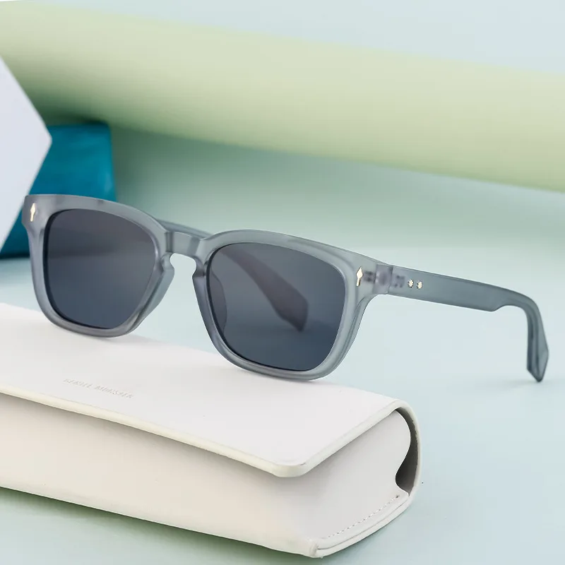 Por 2024 женские линзы повседневные очки без очков овальные мужские солнцезащитные