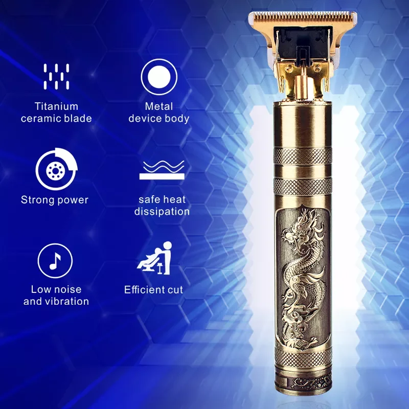 

Clipper Electric Hair Trimmer Cordless Shaver Trimmer 0mm Men Barber Hair Cutting Machine Rechargeable Timer Beard Cutter