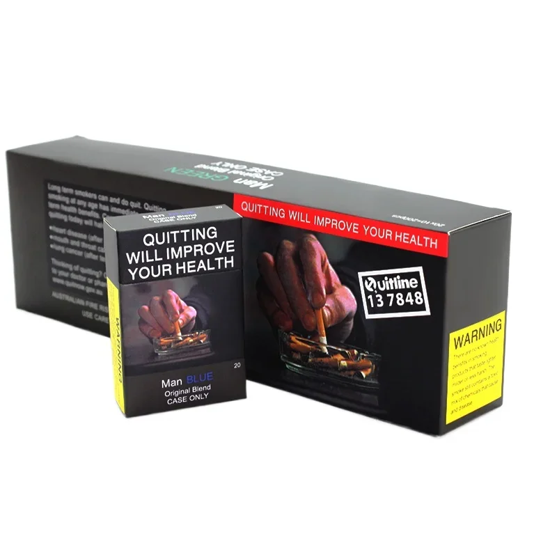 Бумажная бумага с принтом на заказ простой пакет для курения искусственная