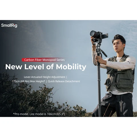 SmallRig монопод из углеродного волокна