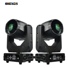 SHEHDS Bulb Beam 275W Moving Head Lighting 8+16 Double Prism With flight Case For Dj Disco Night Club Wedding Stage Equipment