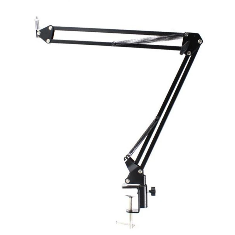 

Recording Webcam Holder Stand Clip Mic Adjustable Suspension Boom Table Bracket With Shock Holder Mount For Webcam