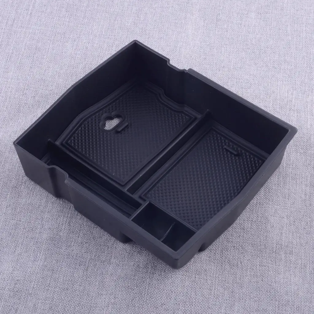 

Car Front Center Console Armrest Storage Glove Box Organizer Tray Fit for Subaru Forester 2021-2022 Black