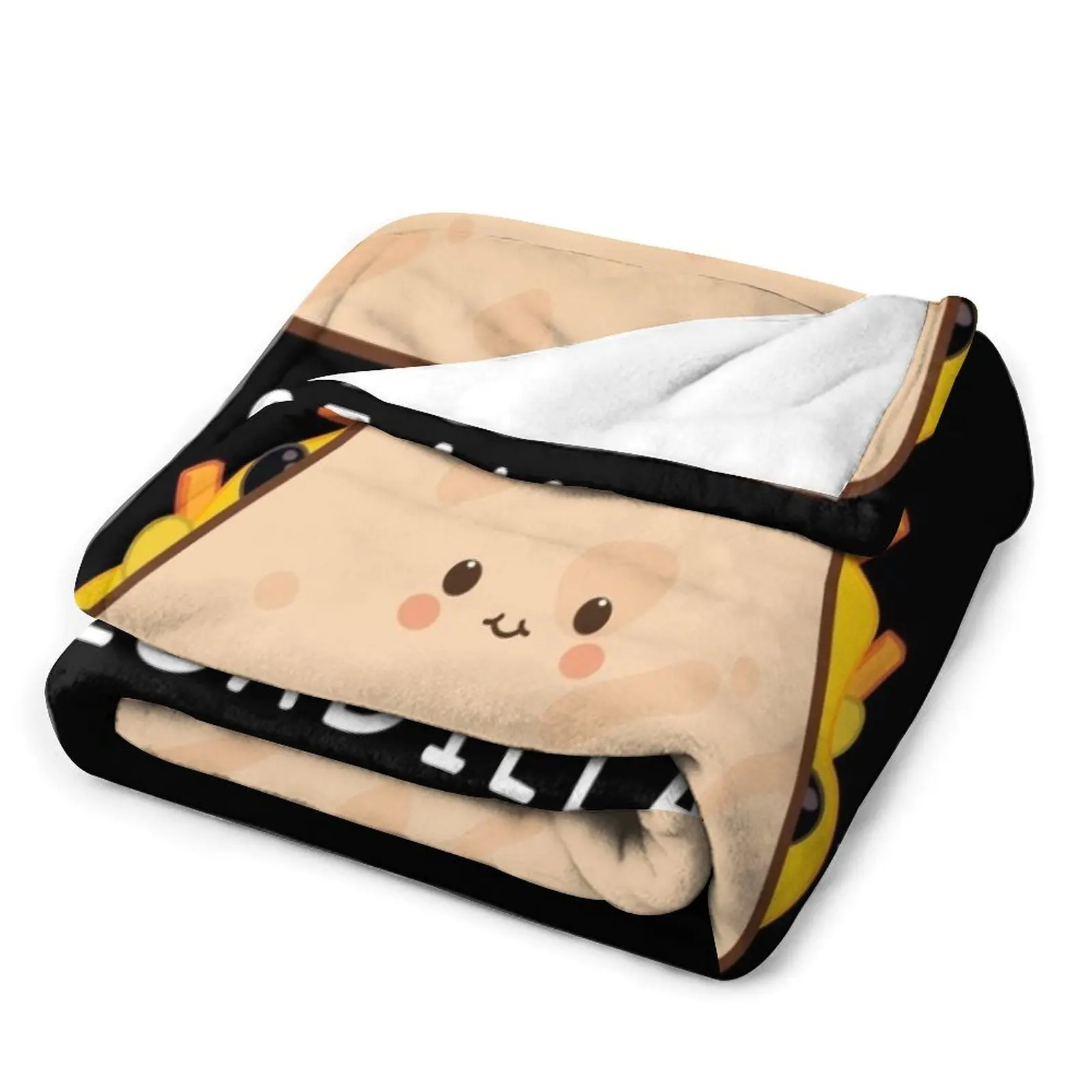 Забавная мексиканская кухня любимый я просто хочу дизайнерское одеяло Quesadilla