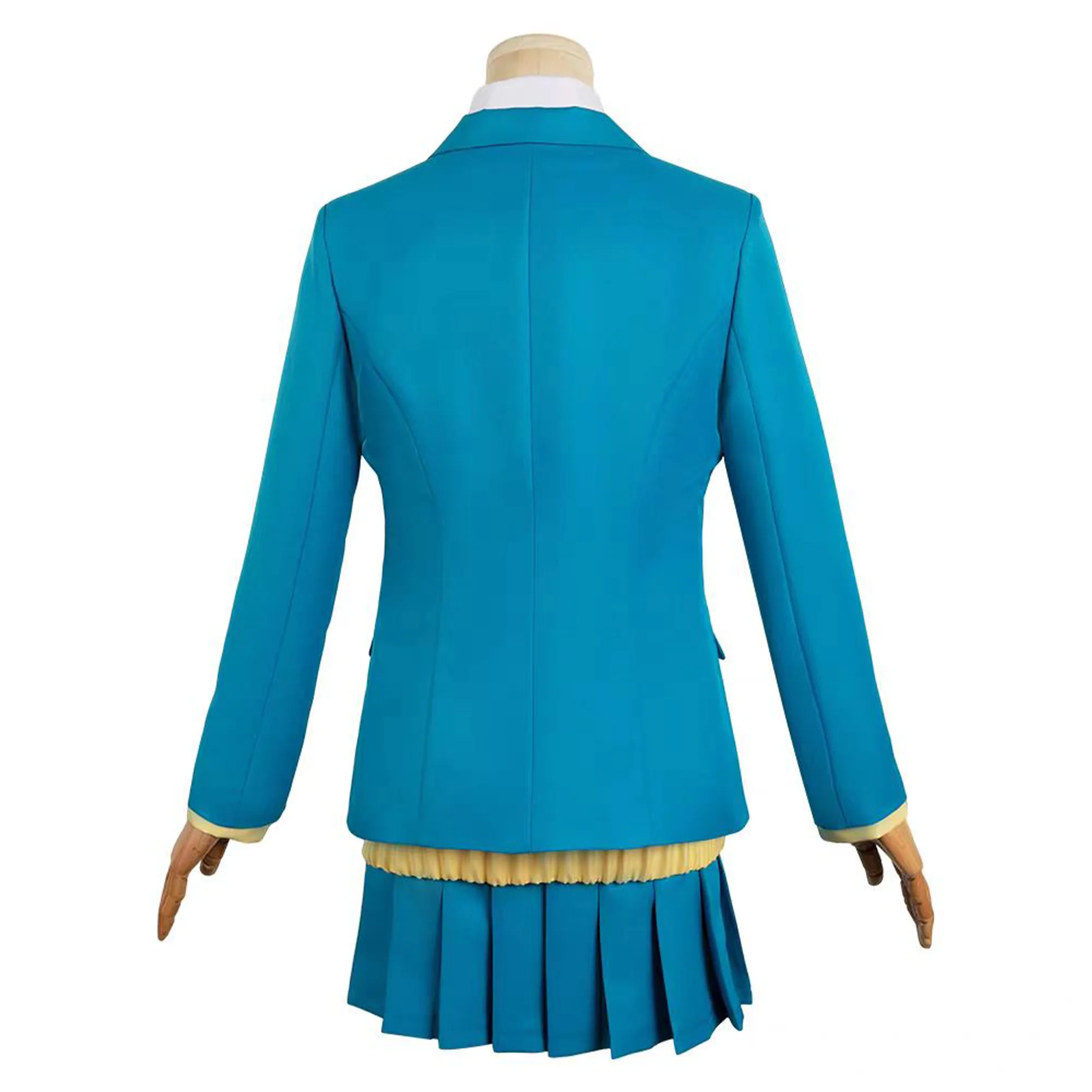 Аниме Cos Chinatsu Kano Косплей Костюм Партия Униформа Полный комплект Женский школьный