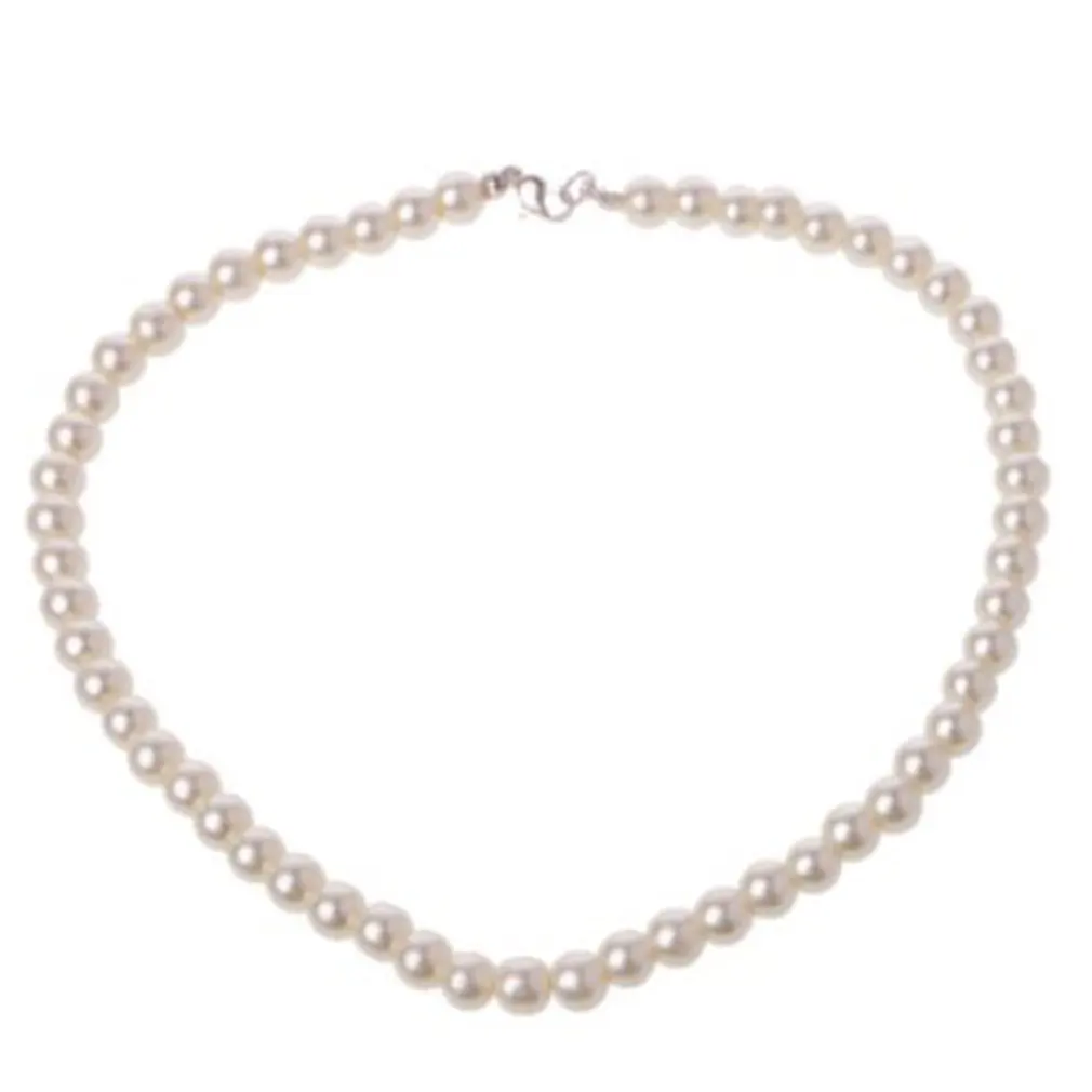 

Imitation Pearl Handmade Necklace Korean Fashion All-match Women Necklace Real Necklace Female Jewelry