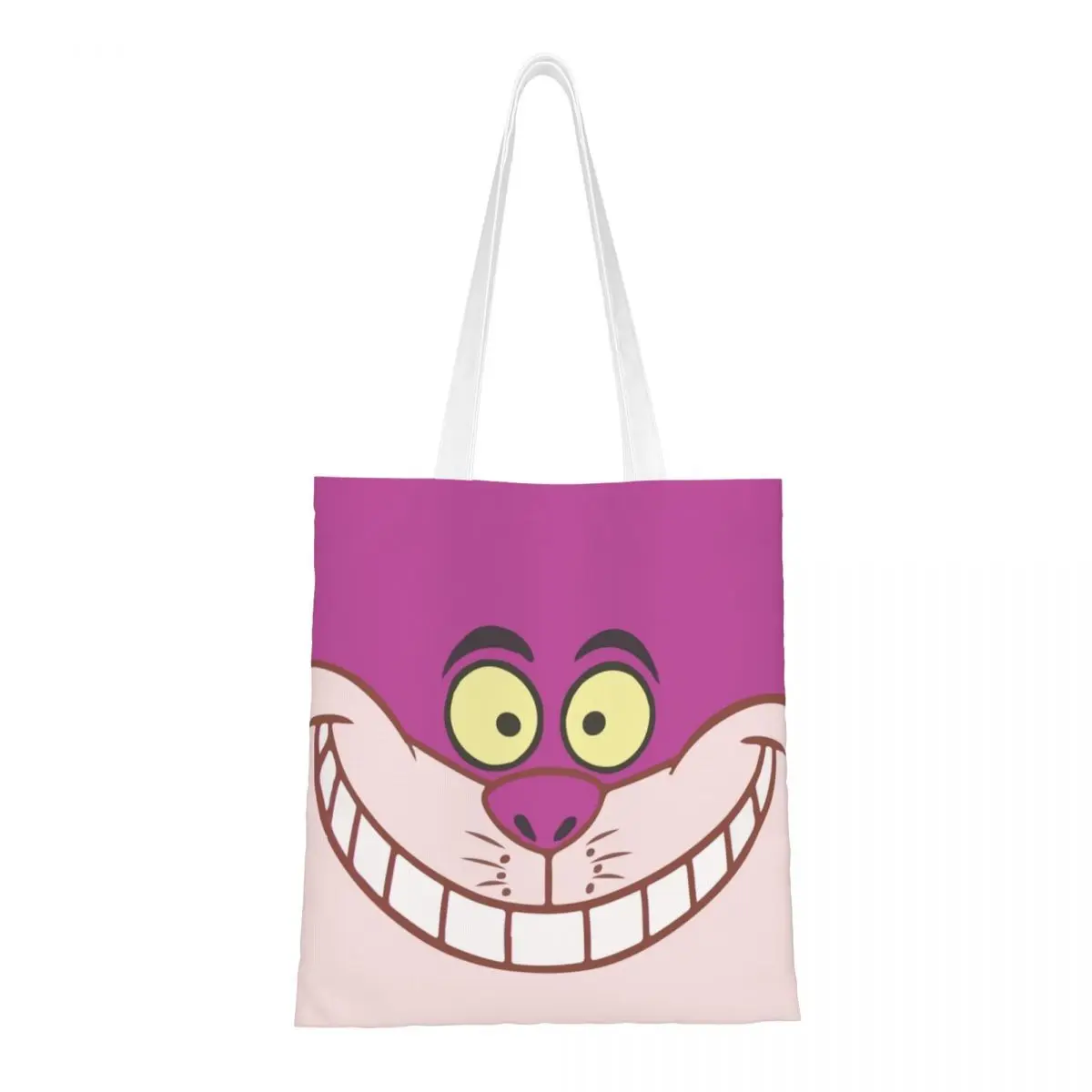 Модная сумка-тоут с принтом Алиса в стране чудес сумки для покупок переработка