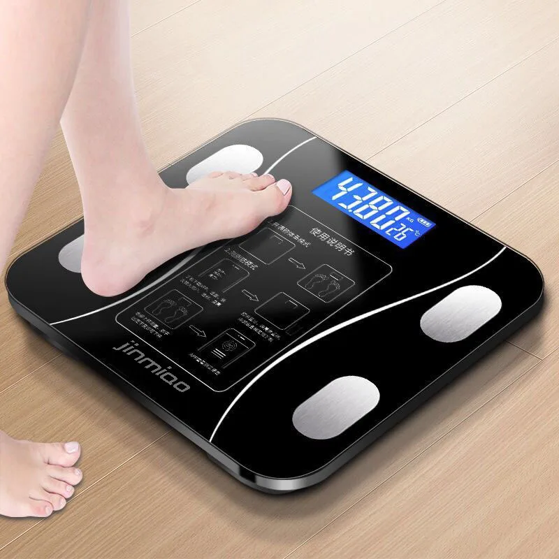 

USB Chargeable Body Fat Scale Weight Scale Household Measuring Electronic Scale Fat Scale Accurate Body Scale Chinese Verison