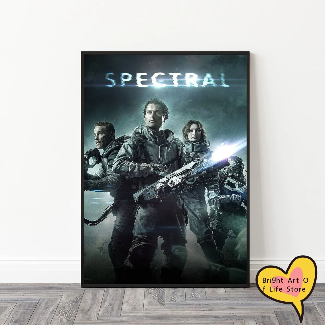 Спектральный (2016) фильм плакат Обложка фото печать холст настенное искусство