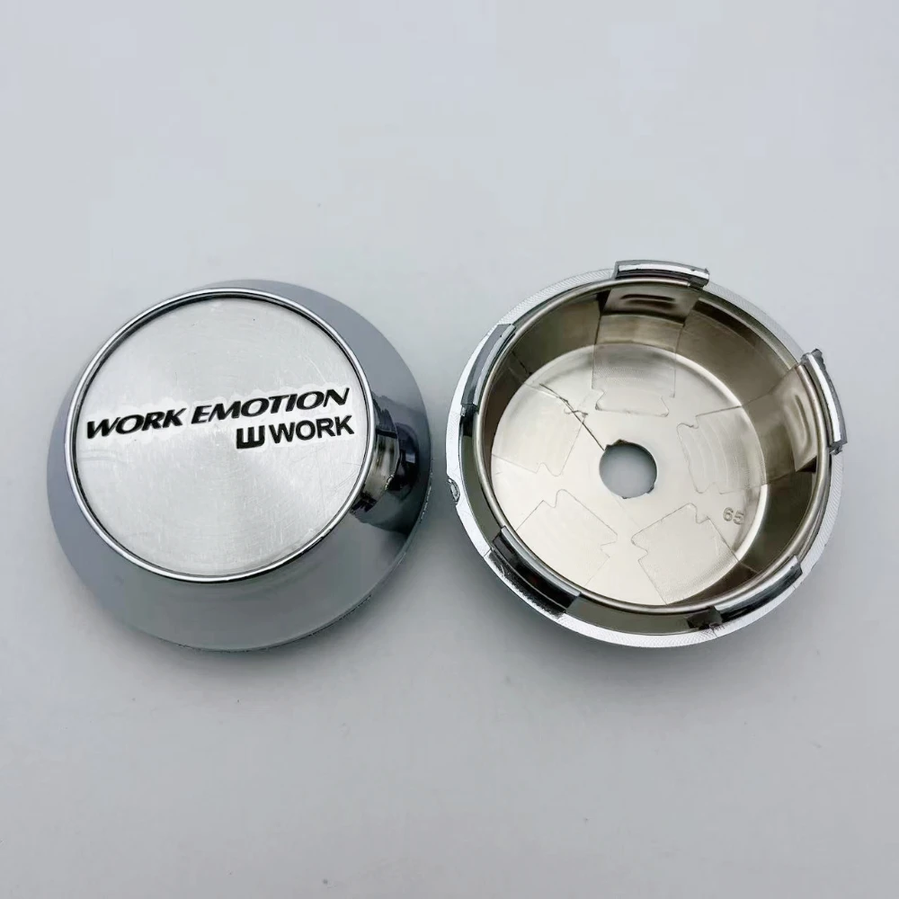 

4 шт., 60 мм, 64 мм, 65 мм, 68 мм, 69 мм, W, значок с логотипом Work Emotion, колпачки для центра колес автомобиля, высокая крышка, колпаки для ступиц колес, крышка обода, автомобильные аксессуары