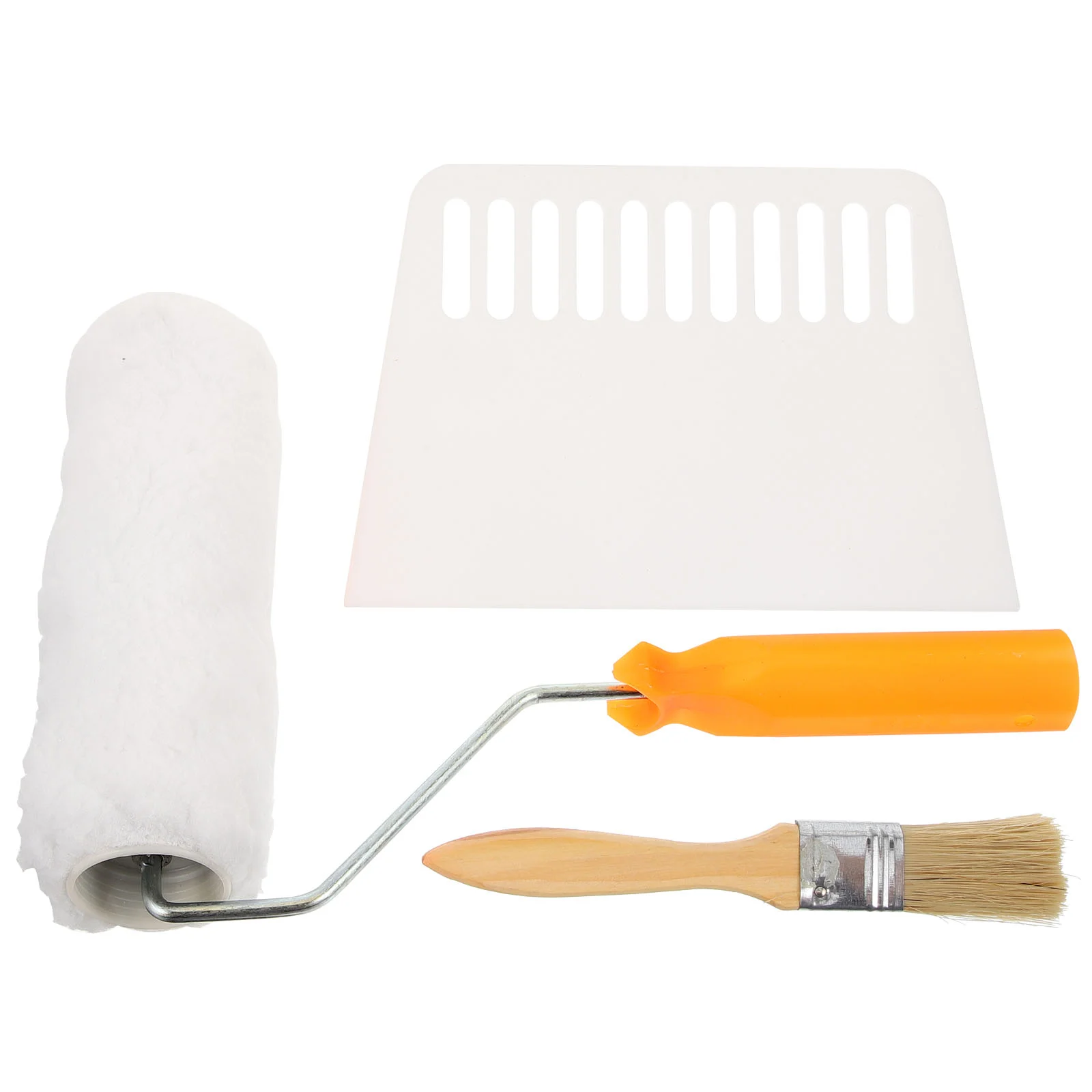 

Wallpaper Tool Kit Scroll Wheel Seam Roller Metal Pressing Tools Small Hair Brush
