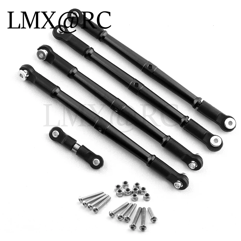 5 шт. металлические передние и задние звенья тяга тяги модель 1/8 картон внешние