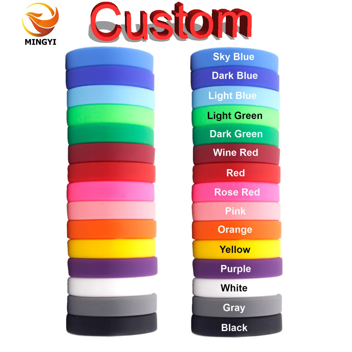 Personalized Custom Wristbands Custom SOS ID Bracelet Phone Number Silicone Band Anti-lost Party for Kids Adult Sports All Event
