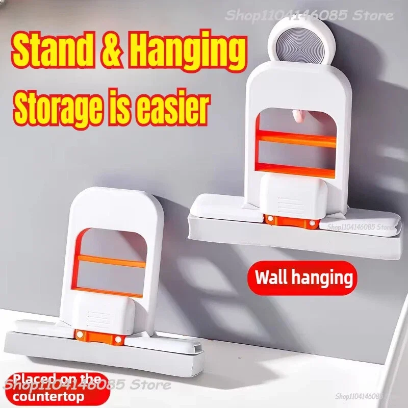 미니 스펀지 걸레 핸즈프리 세척 걸레 미니 휴대용 초흡수 걸레 (데스크탑, 바닥, 욕실, 주방, 유리창, 자동차 청소용)