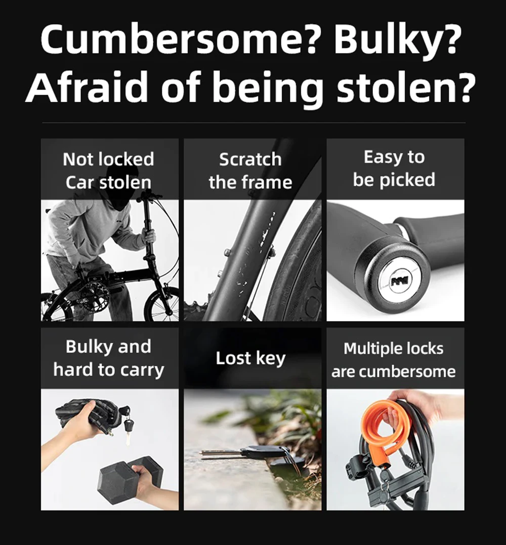 Велосипедный замок со стальным пятизначным кодом защита от кражи 1 72 см толстый