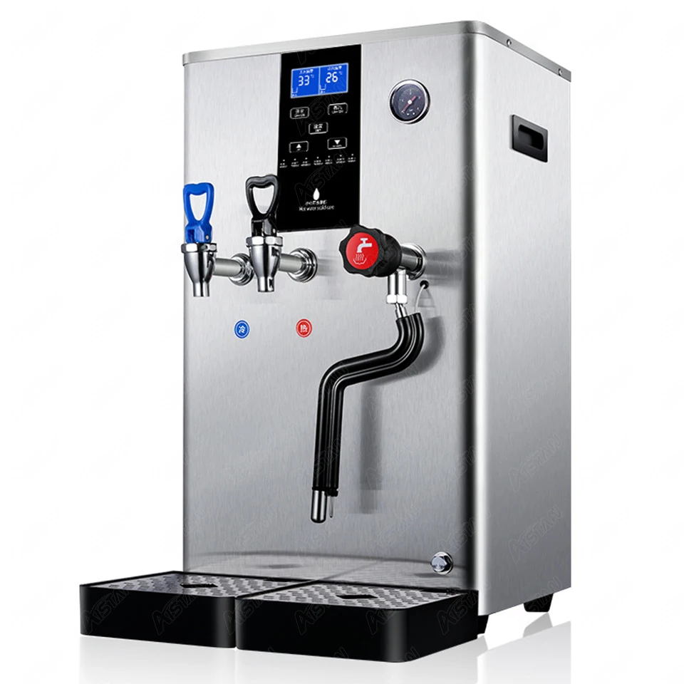 

RC20G Electric Water Boiler with Steam Functon Commercial Use Kitchen Bar Water Boiling Machine S.steel