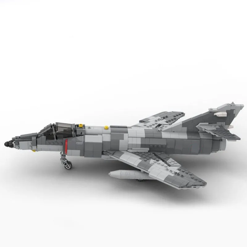 

949PCS WW2 Military MOC Dassault Super Etendard naval aircraftDIY creative ideas high-tech ChildrenToy Gift Fighter Plane Blocks