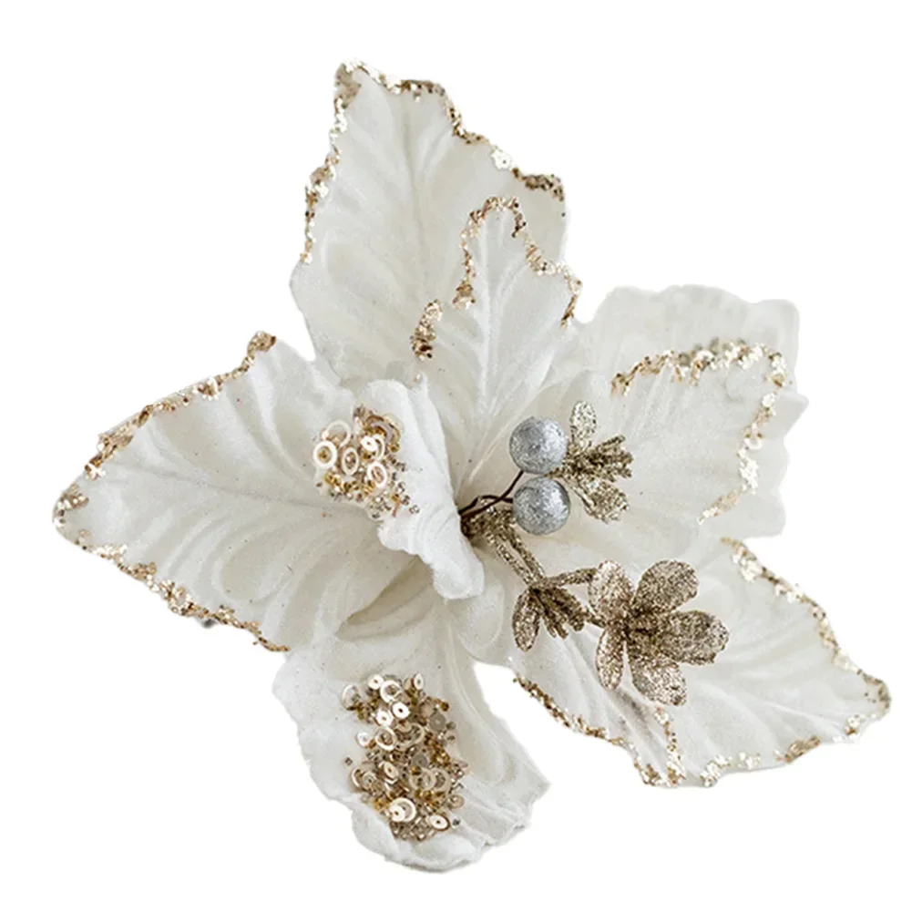 

Рождественские цветы декоративные