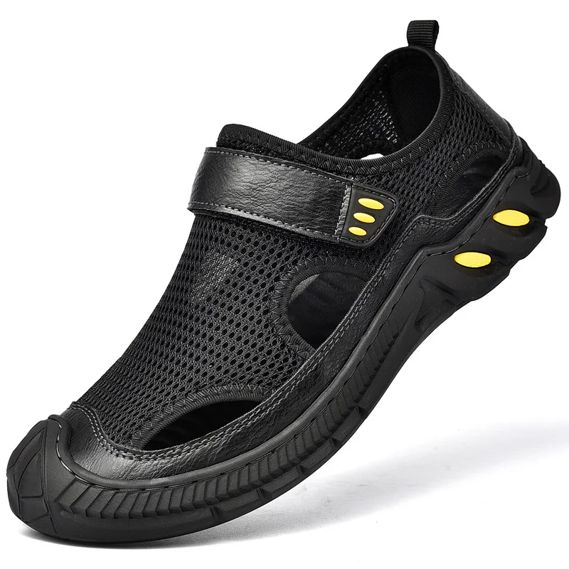 

Men's Sandals Summer Men's Sandals Mesh Breathable Men's Beach Sandals