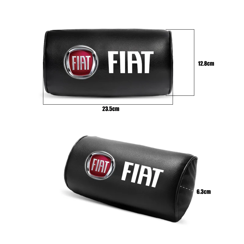 Подголовник автомобильного сиденья из искусственной кожи для FIAT 500 Grande Punto Stilo UNO