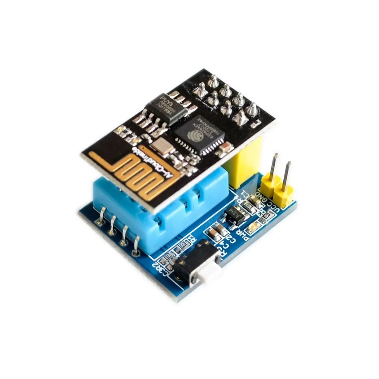 НОВЫЙ ESP8266 ESP-01 ESP-01S + DHT11 Модуль датчика температуры и влажности esp8266 Wi-Fi NodeMCU Умный