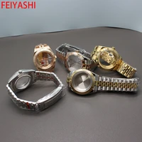36mm 40mm case watchband mens watch bracelet oyster air king sapphire crystal 28 5mm dial for nh35 nh36 miyota 8215 movement