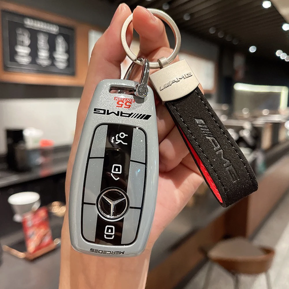 

Чехол для автомобильного дистанционного ключа для Mercedes Benz AMG A C E S G Class GLC CLE CLA GLB GLS W177 W205 W213 W222 X167 Аксессуары